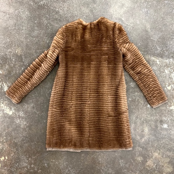 Sale! S'Maxmara mink & wool coat - Picture 7 of 11